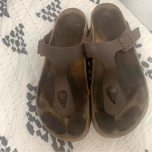 Birkenstock Gizeh Thong Sandals Sz 39 (US Women’s Size 8-8.5) Brown